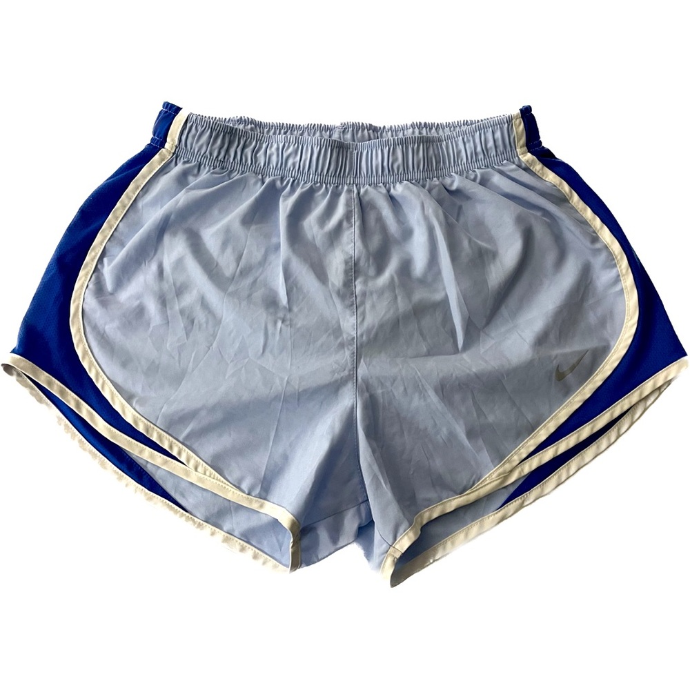 💕 Nike Blue Dri-Fit Tempo Brief-Lined Running Shorts in excellent condition